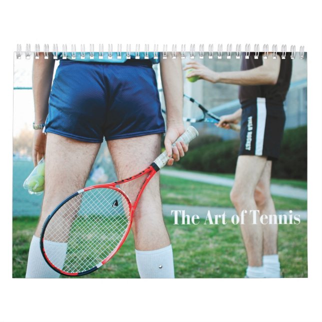The Art of Tennis calendar (Cover)