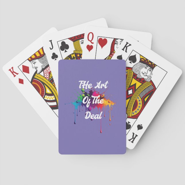 "The Art Of The Deal" Playing Cards (Back)