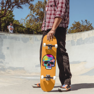 The Art of the Skeleton Skateboard