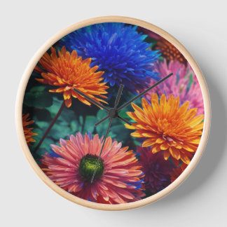 The Art of Time: A Stunning Wall Clock" "Elegance  Clock