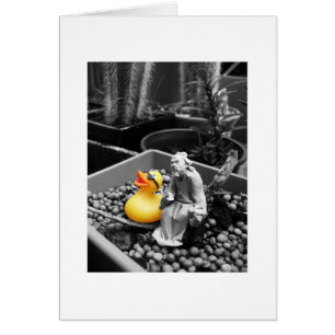 'The Art of Zen' Rubber Duck Card