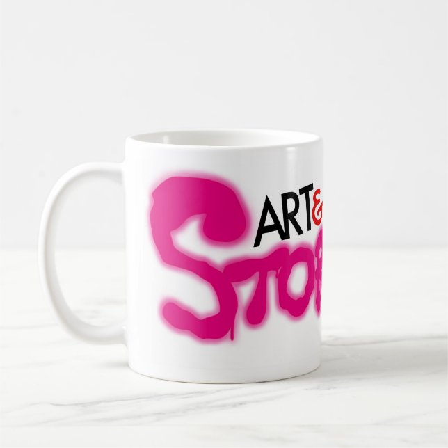 The Art & Storriors Mug! Coffee Mug (Left)