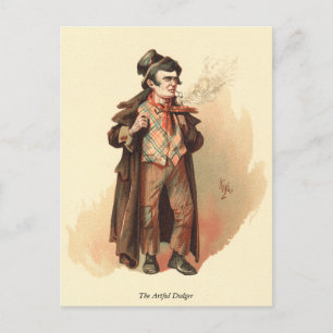 The Artful Dodger by Kyd, Dickens' Oliver Twist Postcard