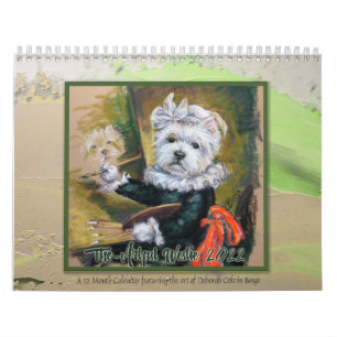 The Artful Westie Calendar by Borgo