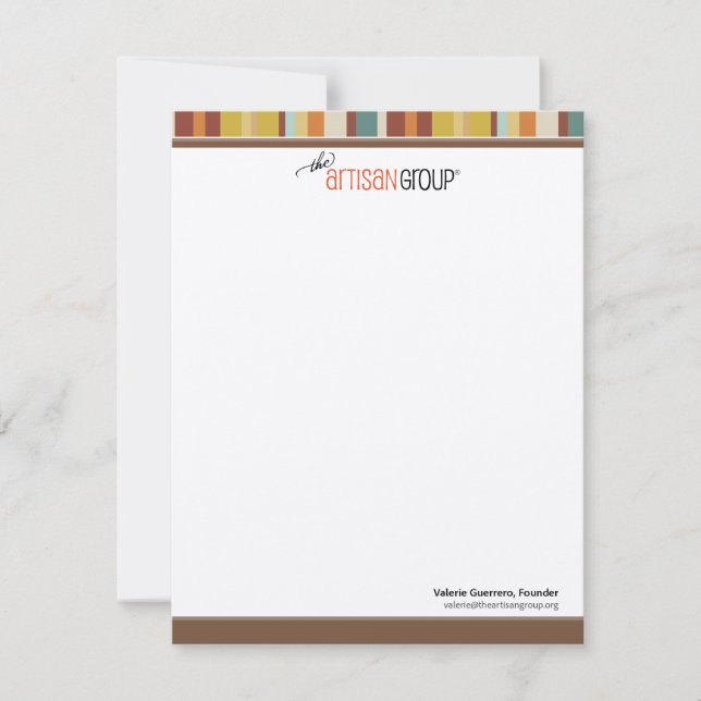 The Artisan Group Note Cards (Front)