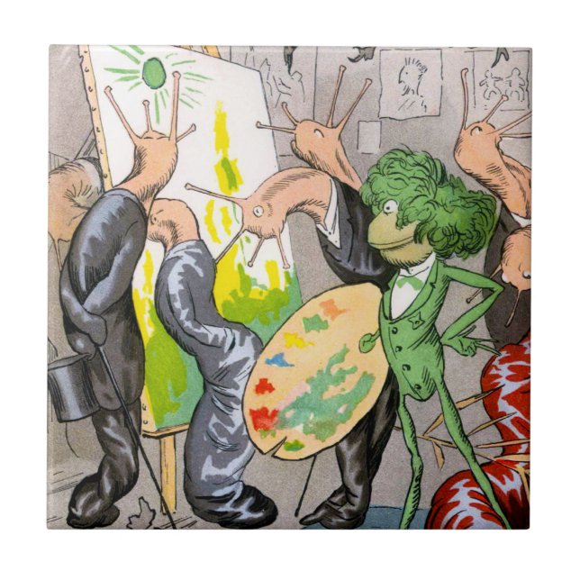 The Artist Ceramic Tile (Front)