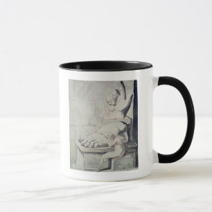 The Artist in Despair over  Magnitude of Mug