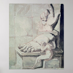 The Artist in Despair over Magnitude of Poster