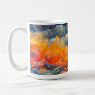 The artist of the sky coffee mug