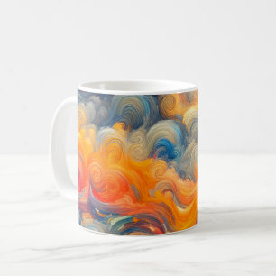 The artist of the sky coffee mug