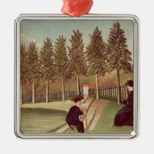 The Artist Painting his Wife, 1900-05 Metal Tree Decoration