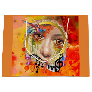 The Artist pallet Large Gift Bag