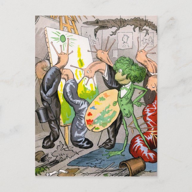 The Artist Postcard (Front)