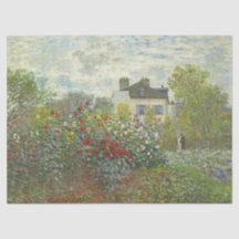 The Artist’s Garden at Argenteuil by Monet
