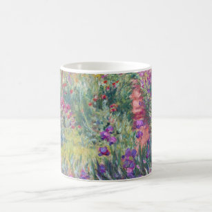 The Artist’s Garden in Giverny by Claude Monet Coffee Mug