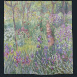 The Artist’s Garden in Giverny by Claude Monet Shower Curtain<br><div class="desc">The Artist's Garden in Giverny by Claude Monet home décor products are inspired by the world-renowned painter's famous garden, which served as a source of inspiration for many of his masterpieces. Featuring a neutral palette that exudes a sense of calmness and peacefulness, these products bring the beauty of nature into...</div>