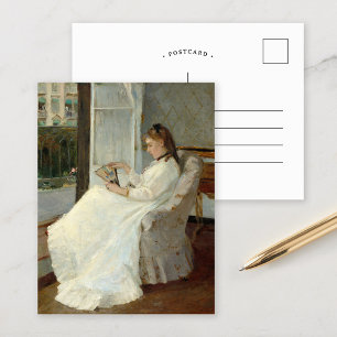 The Artist’s Sister at a Window Berthe Morisot Postcard