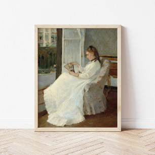 The Artist’s Sister at a Window Berthe Morisot Poster