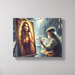 The Artist’s Vision: Bringing Beauty to Life Canvas Print