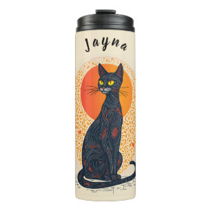 The Artistic Cat Thermal Tumbler