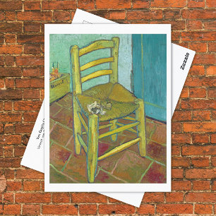 The Artist's Chair Vincent van Gogh Postcard