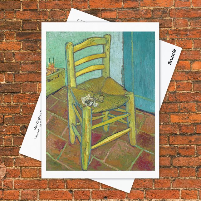 The Artist's Chair Vincent van Gogh Postcard (Creator Uploaded)