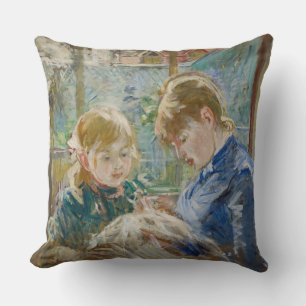 The Artist's Daughter, Julie, with her Nanny Cushion