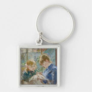 The Artist's Daughter, Julie, with her Nanny Key Ring