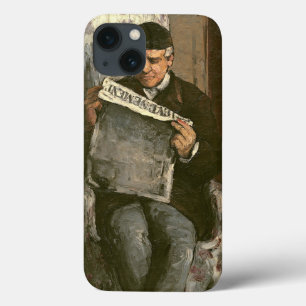 The Artist's Father, Reading "L'Événement", 1866 iPhone 13 Case