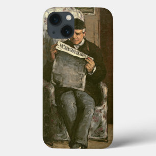 The Artist's Father, Reading "L'Événement", 1866 iPhone 13 Case