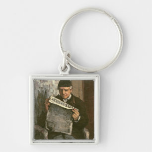 The Artist's Father, Reading "L'Événement", 1866 Key Ring