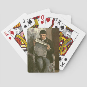 The Artist's Father, Reading "L'Événement", 1866 Playing Cards