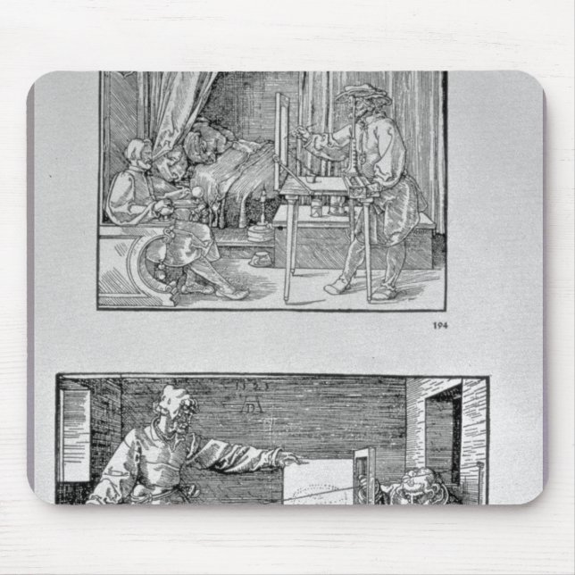 The artist's first technical book mouse pad (Front)