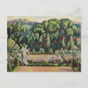 The Artist's Garden at Durbins, c.1915 (oil on can Postcard