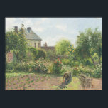 The Artist's Garden at Eragny Camille Pissaro Poster<br><div class="desc">The Artist's Garden at Eragny Camille Pissaro Poster</div>