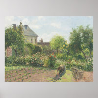 The Artist's Garden at Eragny Camille Pissaro