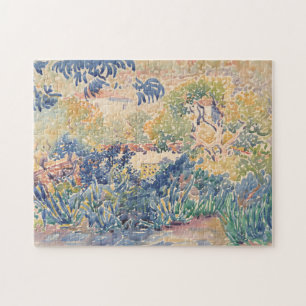 The Artist's Garden at Saint-Clair 1904-5 Jigsaw Puzzle