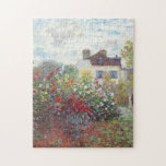 The Artist's Garden in Argenteuil by Claude Monet Jigsaw Puzzle<br><div class="desc">The Artist's Garden in Argenteuil
by Claude Monet</div>