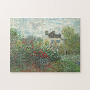 The Artist's Garden in Argenteuil Monet Jigsaw Puzzle