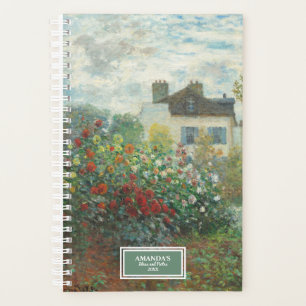 The Artist's Garden in Argenteuil Monet Planner