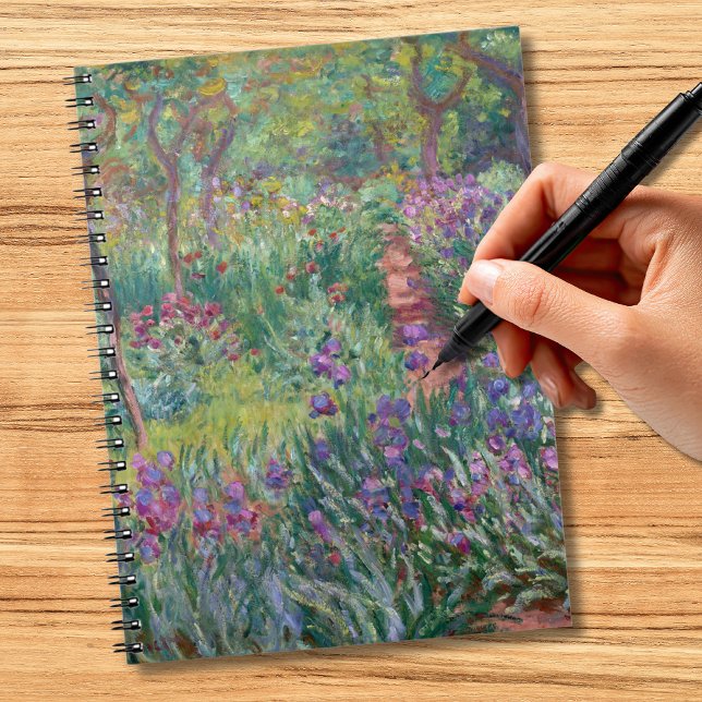 The Artist's Garden in Giverny, Monet Notebook (Creator Uploaded)
