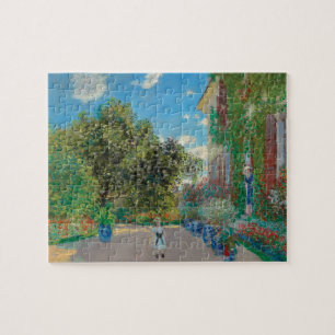 The Artist's House at Argenteuil by Claude Monet Jigsaw Puzzle