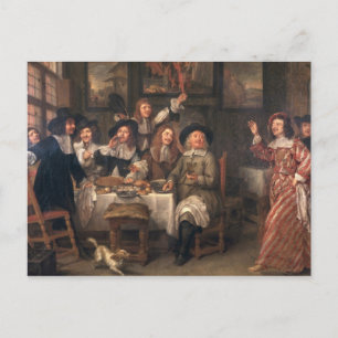 The Artists' Meal Postcard