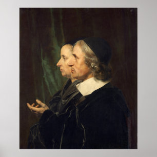 The Artist's Parents - Jan de Bray Fine Art Poster