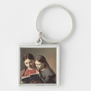 The Artist's Sisters Signe and Henriette Key Ring