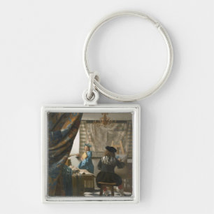 The Artist's Studio, c.1665-66 (oil on canvas) Key Ring