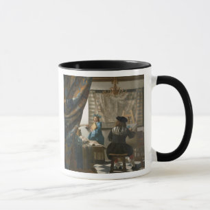 The Artist's Studio, c.1665-66 (oil on canvas) Mug