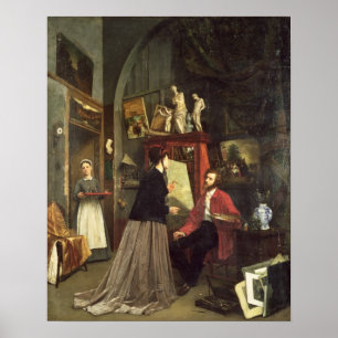 The Artist's Studio Poster