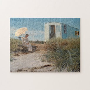 The Artist's Wife with the Family Caravan 1911 Jigsaw Puzzle