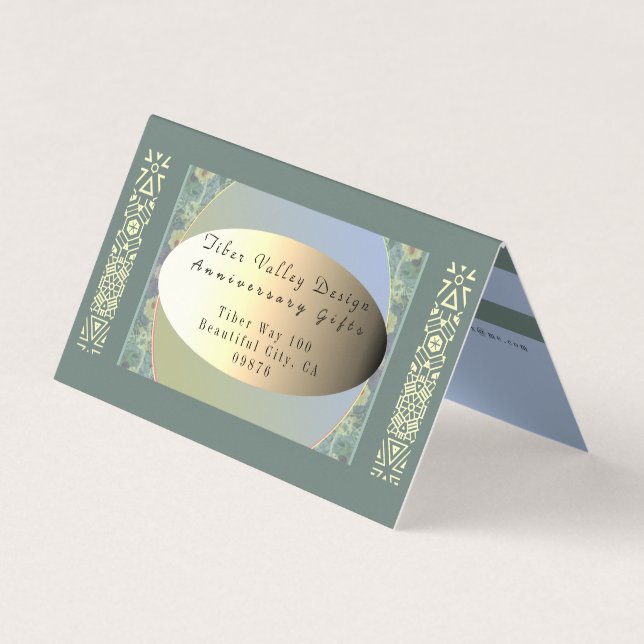 The Arts Folded Business Card (Front)